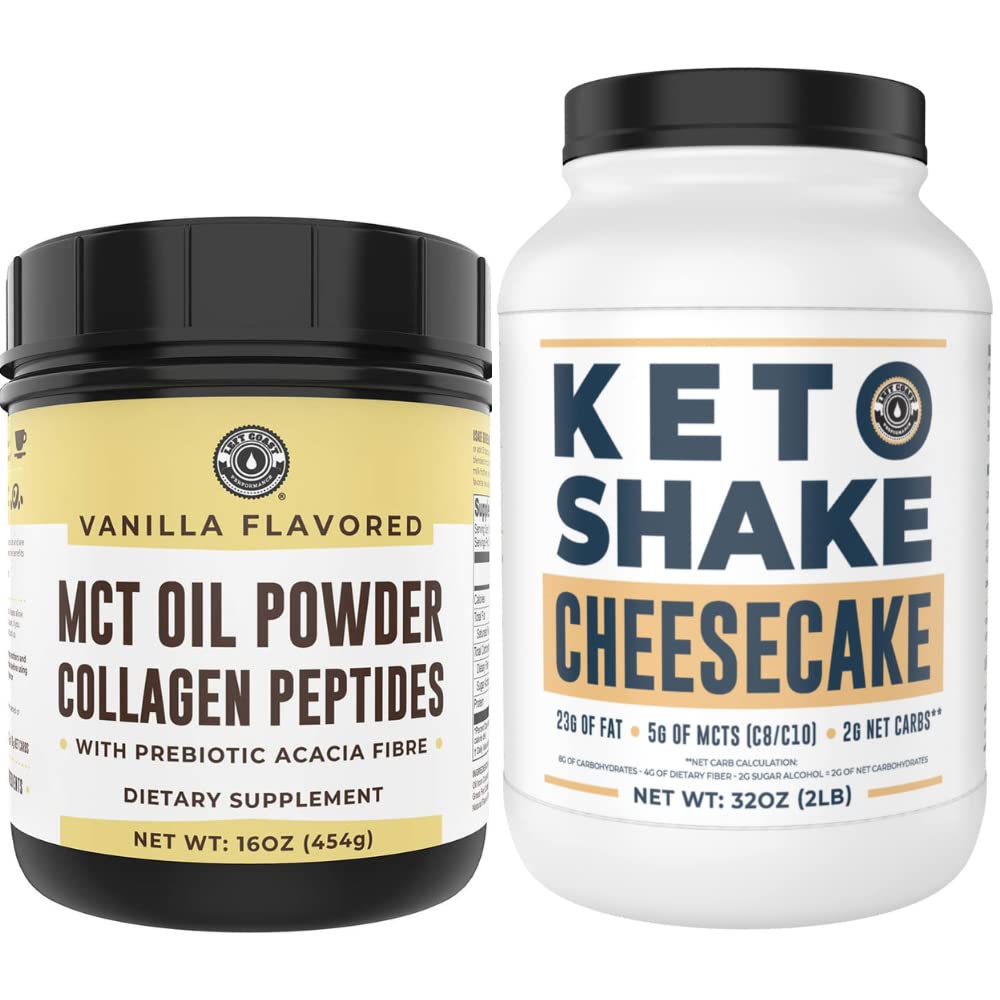 左岸性能 Keto MCT 粉末+Collagen和Keto芝士蛋糕