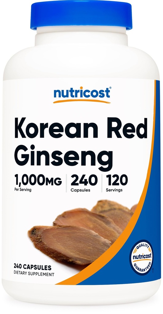 韩国金星1000mg服务,240 Capsules - 500mg Per Capsule,120 服务 - 韩国金星红星 - Gluten Free & Non-GMO