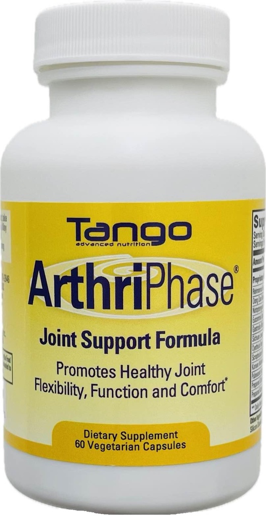 Tango Arthri阶段自然联合支持公式(60个蔬菜卡普尔)