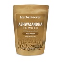 HerbsForever Ashwagandha Powder 230g I 冬樱桃、非GMO、Vegan、Gluten-Free I Ayurvedic 压力-Buster 支持能源促进器、生命力和振兴器