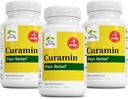 Terry Natural Curamin - Crucumin 环流和内分泌支持补充剂 - 对偶发不适的支持 - Aids 健康肌肉 - 120 Capsules (Pack of 3)