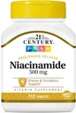 21世纪 尼亚辛 500 Mg Flush Free Capsules, 110-Count (Pack of 3) 互联网档案馆的存檔,存档日期2011-12-21.