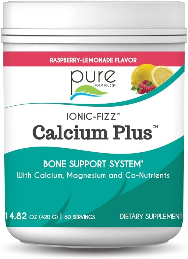 (原始内容存档于2018-09-25) (英语). Ionic Fizz Calcium Plus by pure Essence - Perfect Calcium/Magnesium 比率与维生素A,B,C,D和钾强骨 - Raspberry Lemonade - 14.82 oz