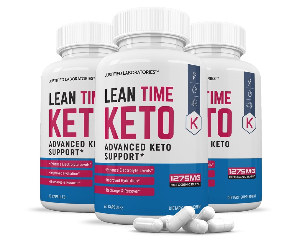 (3 Pack) 利安时间 Keto Pills 1275MG 新改进配方 包含苹果苹果苹果醋 外生橄榄油 绿茶叶 180 Capsules