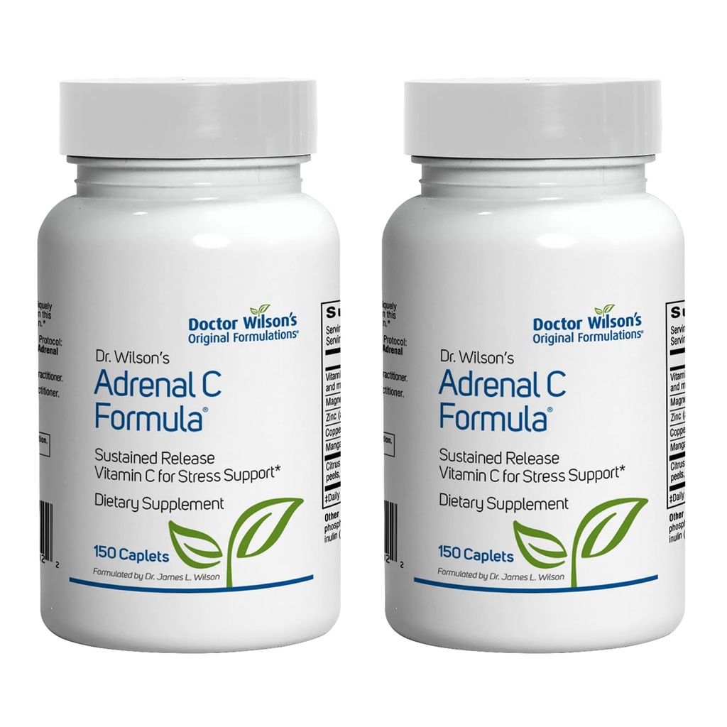 威尔逊医生的原始配方 2-Pack Adrenal C 配方 150个卡片