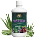 真正的Aloe Vera Super Juice, 32 Fluid Ounce (英语).
