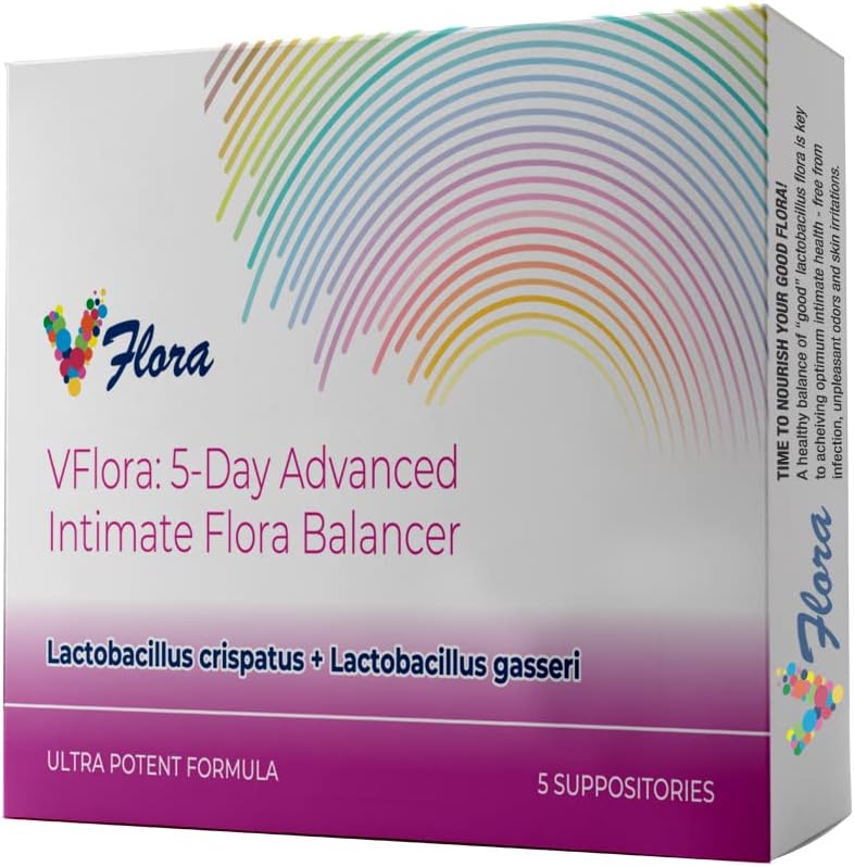 VagiBiom 5-Day Vflora(裂腹杆菌+L. gasseri)为平衡内侧花. Nourish和Nurture Good Flora为皮肤健康服务. 超能力 100% 天然 Vegan( 5个假设)
