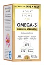 Enzymedica Aqua Biome 鱼油,最大强度,120个计数