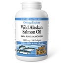 天然因素 野生阿拉斯加沙门油 提供Omega-3, EPA, DHA & Vitamin D,支持大脑和心脏健康,180 Softgels