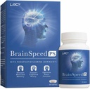 LAC BrainSpeed PS QQ Brain 补充 添加 Gingko Biloba QQ 帮助记忆、心理警惕、大脑功能(30个平板电脑)