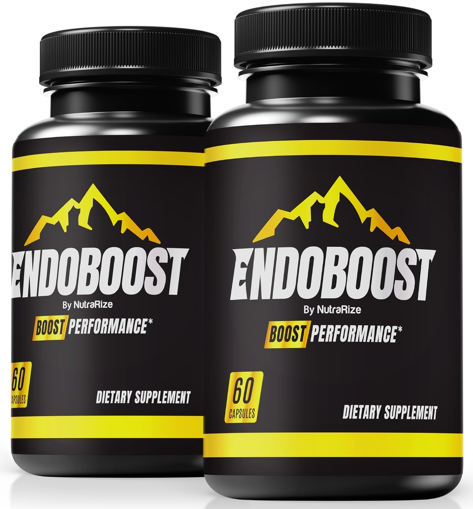NutraRize(为男性提供2个Endoboost包 - (官方)Endoboost Male 性能,补充,Capsules,Endobost 健康药丸高级公式审查(120个Capsules)