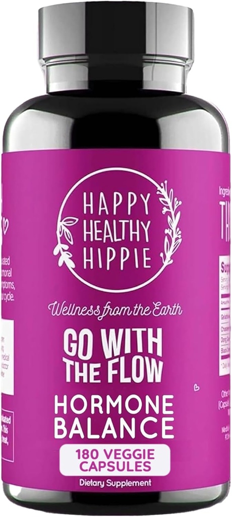 妇女胡尔蒙平衡180 Ct – PMS 妇女支助补编、更年期和佩里梅诺帕兹 → Bloating Relief, Mendrual Cramp, Mood, PMDD → Chasteberry, Black Cohosh, Dong Quai → Vegan, Non-GMO