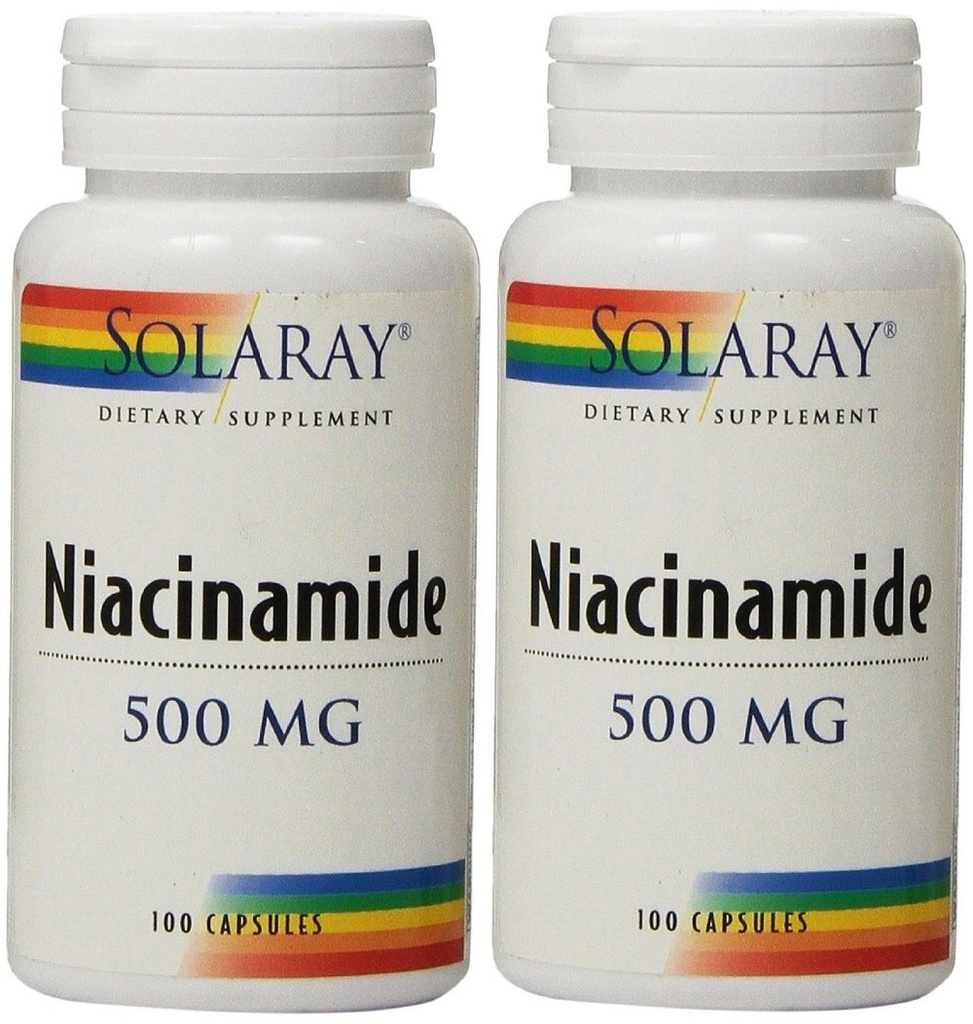 AEE Niacinamide 500mg Solaray 100 蔬菜