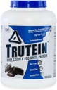 肉类营养 特鲁特因高蛋白粉:45% Whey,45% Casein,10% Egg White,无葡萄糖,低钠,草药Whey蛋白粉,Gym补充和早餐摇摆,巧克力,4lb