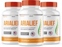 (3 PACK) Arialief Sciatica Nerve Support, Arialeaf 高级 Nerve Health, Arialeaf Prime Palm Sciatica, Aria Leaf Primepalm Aria Lief, Nerve Relief Super Sciatic Soothing (180 Capsules) (美国英语).