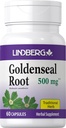 Lindberg Goldenseal Root Capsules | 500mg | 60 Capsules | 传统草本 | 摘录 | 非 GMO, Gluten Free