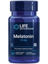 生命延展 Melatonin, 10毫克, 健康剂量, 我们的最高可用剂量, 用于睡眠支持, 健康免疫反应, 氧化性应激素防御, 蔬菜, 60卡普尔