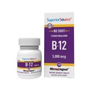高级来源:无注射维生素B-12 氰ocobalamin 5000 mcg - 维生素B-12 支持能源生产、脑健康和整体健康 - 副语言片 - 100 溶解片