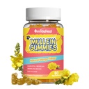 Mullein Gummys 3000MG,无糖 Mullein Gummys with Bromelain & Quercetin, Mullein Leaf 肺部提取补充, Vegan, 60 Counter