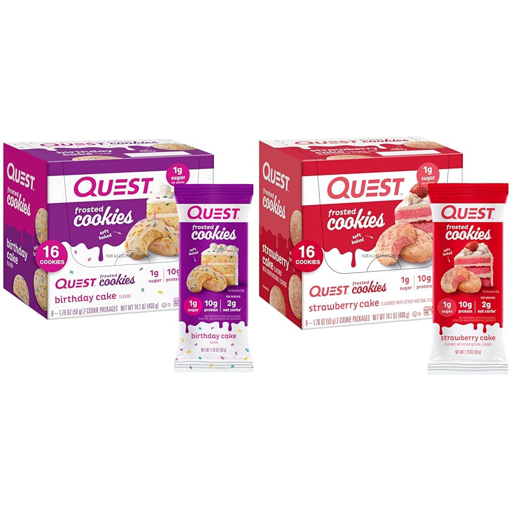 与生日蛋糕一克糖10克蛋白2g Net Carbs Gluten Free 8 Count and Strawberry Cake 1g Sugar 10g 蛋白2g Net Carbs Gluten Free 16 Cookies 互联网档案馆的存檔,存档日期2013-12-02.
