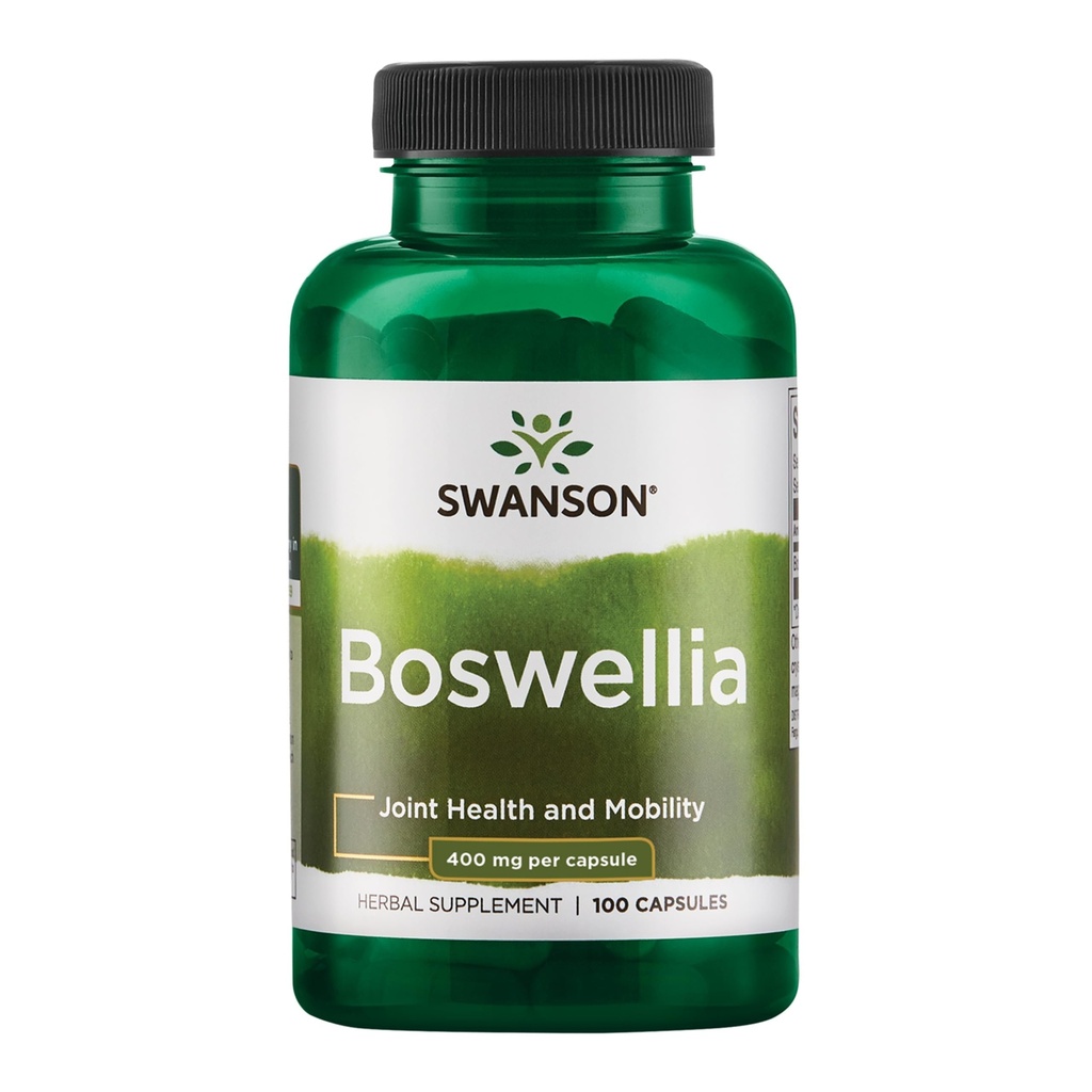 Swanson Boswellia 联合灵活性运动支持Ayurvedic Herb(boswellia selrata 树脂) 每卡普尔800毫克