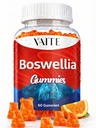 VAITE Boswellia Serrata Gummys 1200mg - 印度Frankincense 提取与Boswellic酸,植物补充剂,联合支持健康公式,Non-GMO,Gluten-无糖,60 Chewables