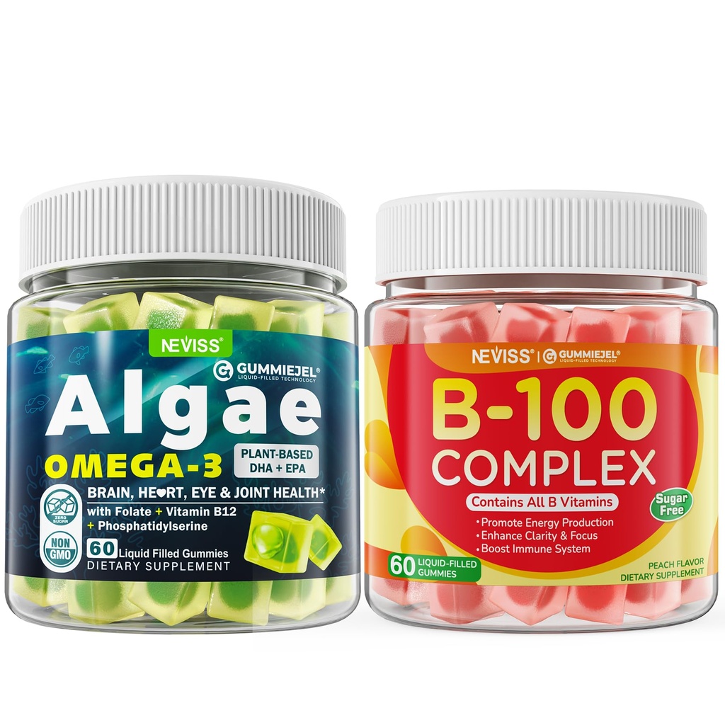 Vegen Omega 3 Gummys + 维根·奥米加 3 Gummys + 维生素B100 复合体