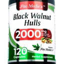 FITO MEDIC's Lab - Black Walnut Hull, Pure - Black Walnut - 2000 mg per service,用于清洁和解毒,超高吸收.