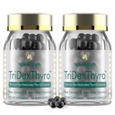 甲状腺素补充剂 – TriDexThyroTM Raw Desicated 甲状腺素复合剂 375 mg 配有 Bovine, Porcine & Ovine – 120 Capsules for Men(2 Pack)