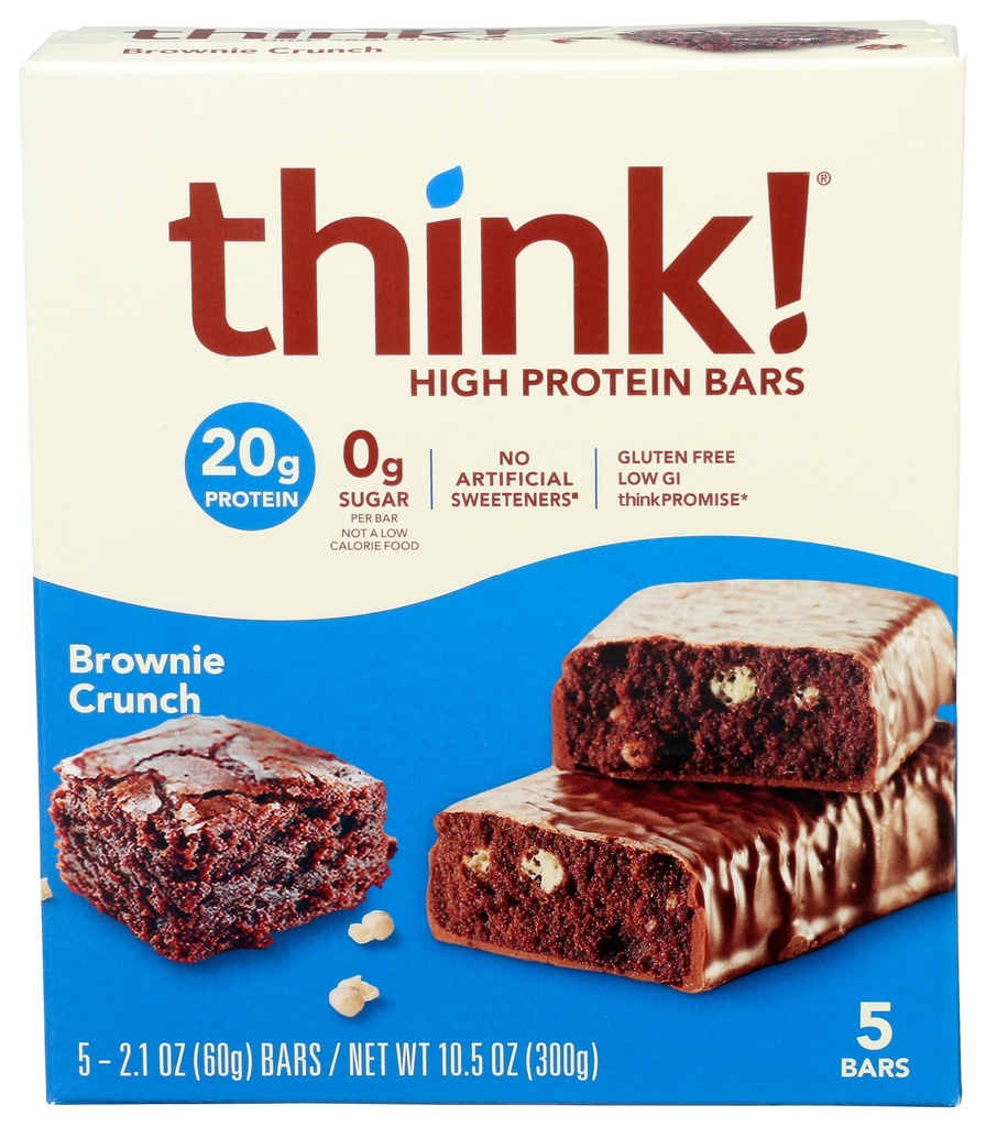Glanbia 性能 思金 高蛋白棒 Brownie Crunch, 5 cmt