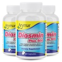 Arymar Diosmin Plus 500 with Hesperidin & B 维生素 – 60 Capsules (3-Pack) (英语).