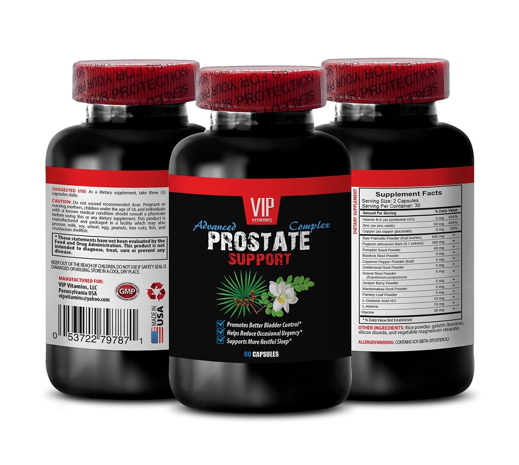 Holistic Gout - PROSTATE SUPPORT - Shiitake Mushroom for Immunity, Herbal Extract for Uric Acid, Herbal Kidney, Uric Acid Formula, Herbal Joint Formula, Uric Acid Regulation 1 Bottle 60 Capsules