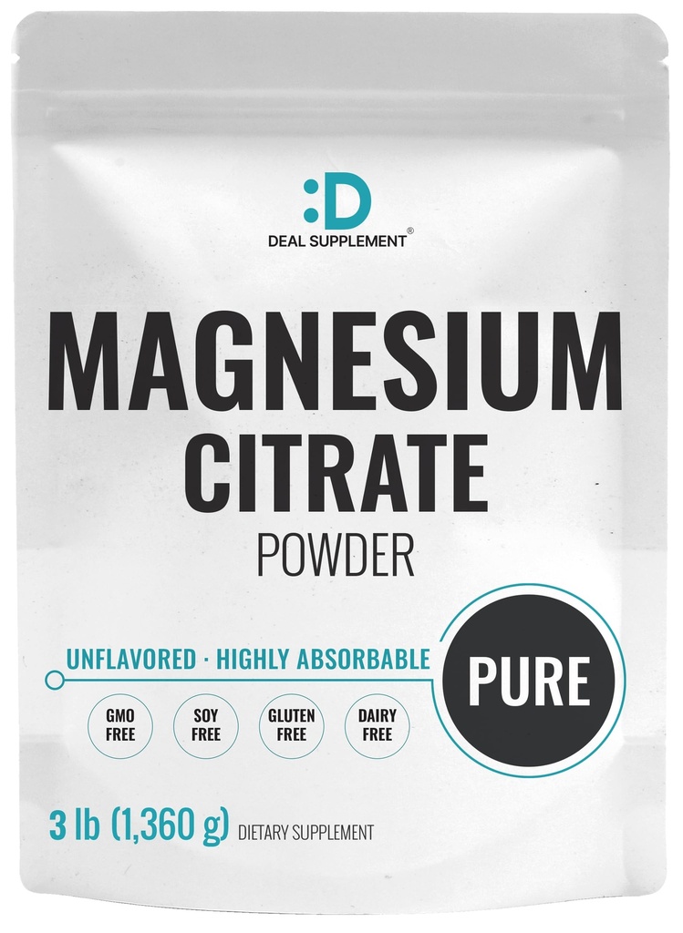 DEL SUPPMENT 甘油粉500mg,3lbs – 不香味,易吸收 – 纯化跟踪矿物用于肌肉,心脏,和消化支持 – 一天一次,非GMO, Filler Free
