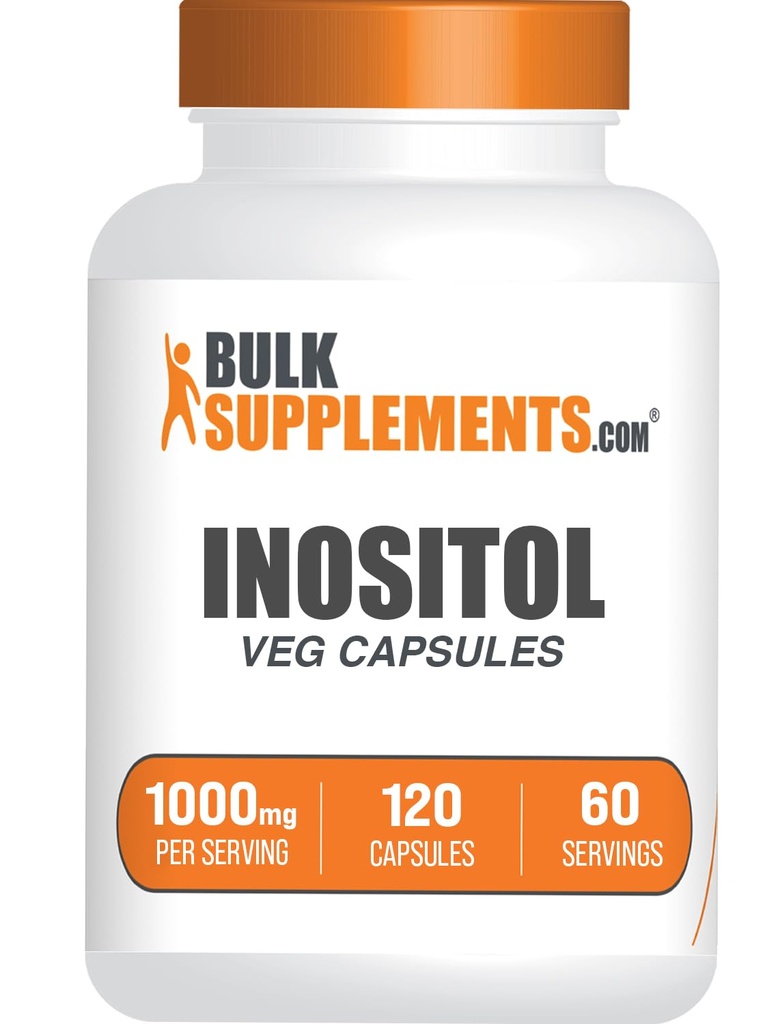 bulk Assupports.com 猪笼草(Inositol Capsules) - 维生素B8, 猪笼草(Inositol)1000mg 总体健康 - Gluten Free, 2 Capsules per service, 120 counter (Pack of 1)
