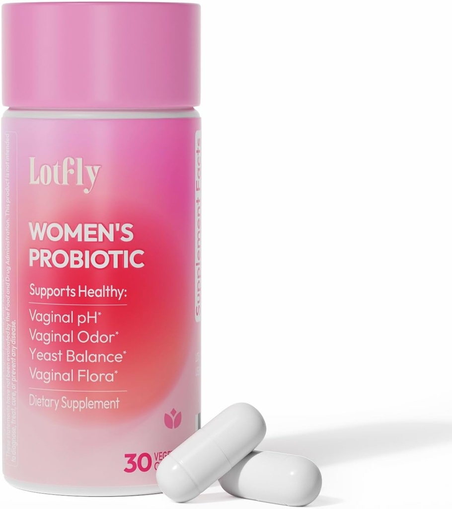 用于pH平衡和UTI支助的100亿CFU、Plus Pribiotics和Lactobacillus、促进阴道的三联行动、尿道和古特健康、30个卡普尔