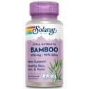SOLARAY 竹根茎提取600mg 健康头发,皮肤,钉子,骨骼和连接组织支持 QQ 非GMO, Vegan & Lab 校验 QQ 60 Veg Caps