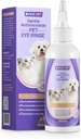 HICC PET 狗眼 Drops 5.1 fl oz Eye Drops for Dogs and Cat Vet 推荐的狗眼感染治疗 Soothe 感染过敏, Relieve Dry Eyes Pink Eyes, Pet Tear Stain 清洁剂