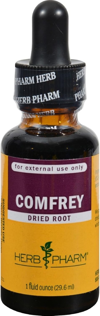 草药认证有机Comfrey液体提取 - 1 Ounce (DCOMF0)