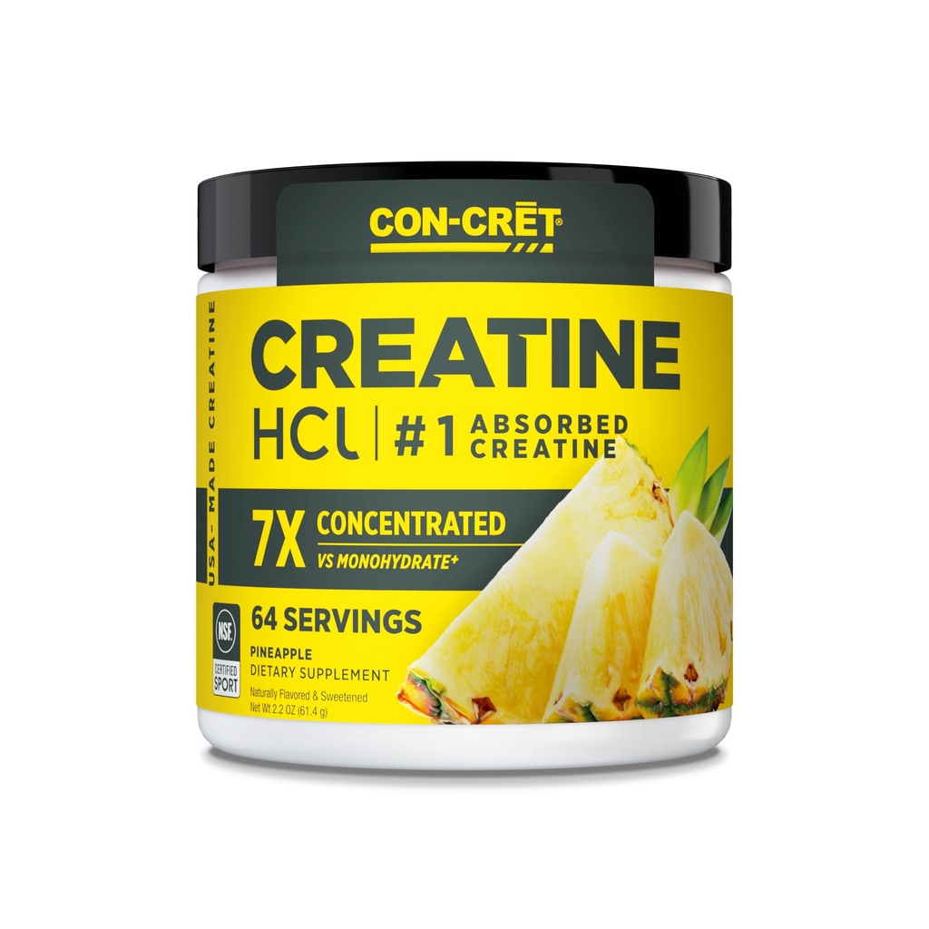CON-CRET Creatine HCl Powder |  Mus  Mus  Mus  Mus  Mus  Mus  Mus  Mus cle | | | | | | | | |(64 service)