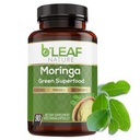 B'LEAF NATURE 有机莫林加 Capsules 1000mg, 90 Counter – Moringa Capsules 配有有机奥莱费拉粉(Olefeira Powder for Imune Support, Energy & 平衡)的有机莫林加 Capsules – Vegan,非GMO 每日健康补充品