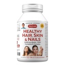 AndreW Lessman 健康头发,皮肤和钉子 120 Capsules - 5000 mcg 高生物活性生物素, B-Complex. 提倡美丽皮肤,强钉. 无添加物 毛发生长维生素 生物素补充剂