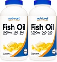 含EPA & DHA(100mg of Fish Oil,560mg of Omega-3),240种软胶,Non-GMO,Gluten Free. (Pack of 2)的软胶.