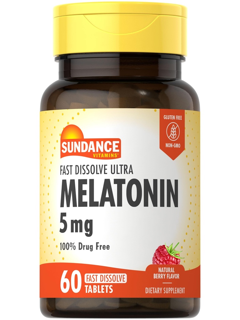 Sundance Melatonin 5mg 快速溶解板块 ###############################################################################################################################################################################################################################################