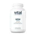 重要营养物 - MSM 1000 mg - 有机硫的自然形态 - 240 capsules