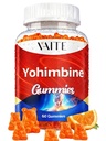 VAITE Yohimbine HCl Gummy 15mg - 对男女无糖、非GMO能量和耐力支持、抗氧化剂、Yohimbe Bark提取、提高性能 - 支持能源生产 - 60古米