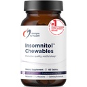 健康无氨基醇 Chewables - Chewable Melatonin - 200mg L-Theanine, 5-HTP,维生素B6 + Inositol - 美味柠檬火焰补充剂 - Vegan(60块)