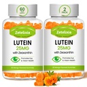 Lutein Gummys 25mg - 成人眼维他命Lutein & Zeaxanthin眼健康补充,Sugar自由眼健康补充 - 支持视觉,Macular,蓝光滤镜(120个计数)