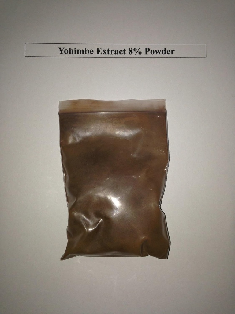 8% Yohimbine Yohimbe Bark 提取粉末/阿佛罗丁1000克(2.2磅)