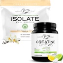 肌肉单质糖 + Creatine Candy Bundle: 1 Whey 蛋白质单质糖(Vanilla, 5lb) + 1 Creatine Candy(Lemon Lime, 360) + Premium 补充品, 蔬菜, Gluten Free