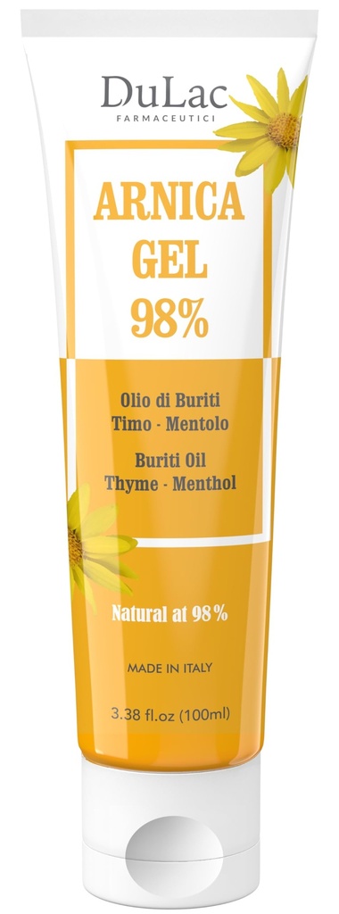 Dulàc - Arnica Gel for Bruising and Swelling 3.38 Fl Oz, 98% Arnica Montana Cream 额外力量用于肌肉和联合救济,非灰色,自然公式,酷效,无酒精
